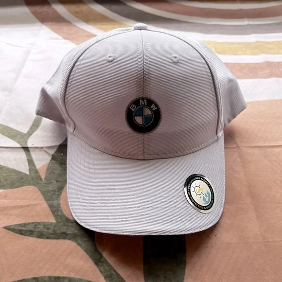 NWOT White BMW Hat - Picture 1 of 2